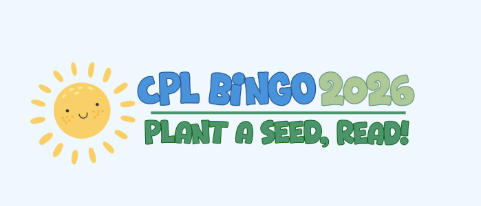 CPL Summer Reading Bingo 2026 Teaser image CPL Summer Reading Bingo 2026 Teaser image