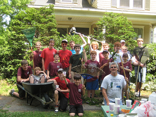 Boy Scout cleanup project 2010