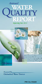 Chelmsford Water District Customer Confidence Report 2012