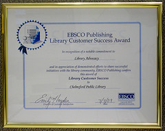 EBSCO Library Advocacy Award