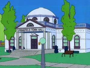 simpsons-townhall
